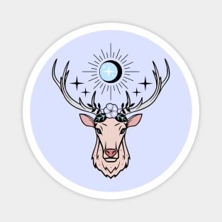 Moon Stag Magnet